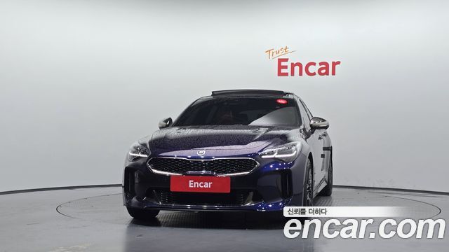 Kia Stinger из Кореи Encar
