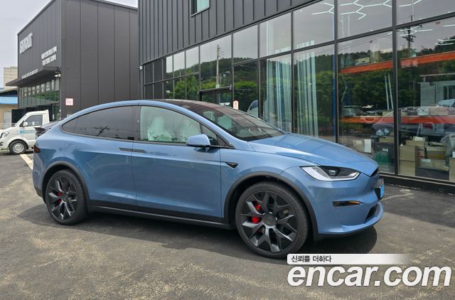 Tesla Model X из Кореи Encar