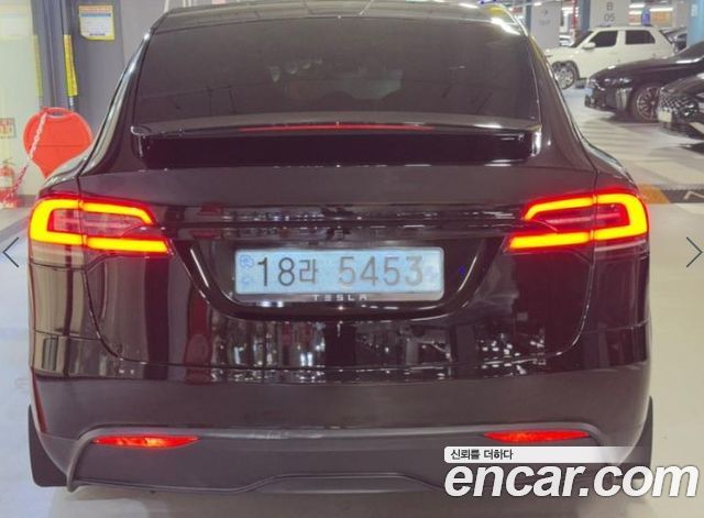 Tesla Model X из Кореи Encar