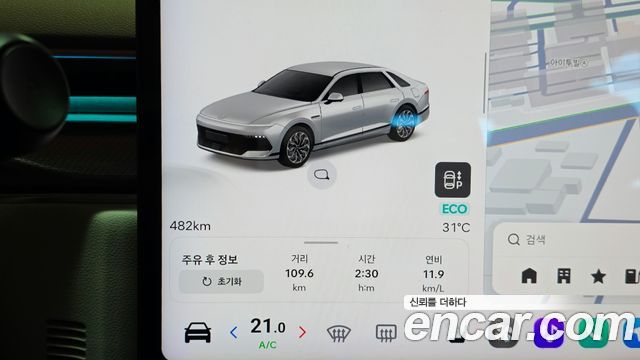 Hyundai Grandeur из Кореи Encar